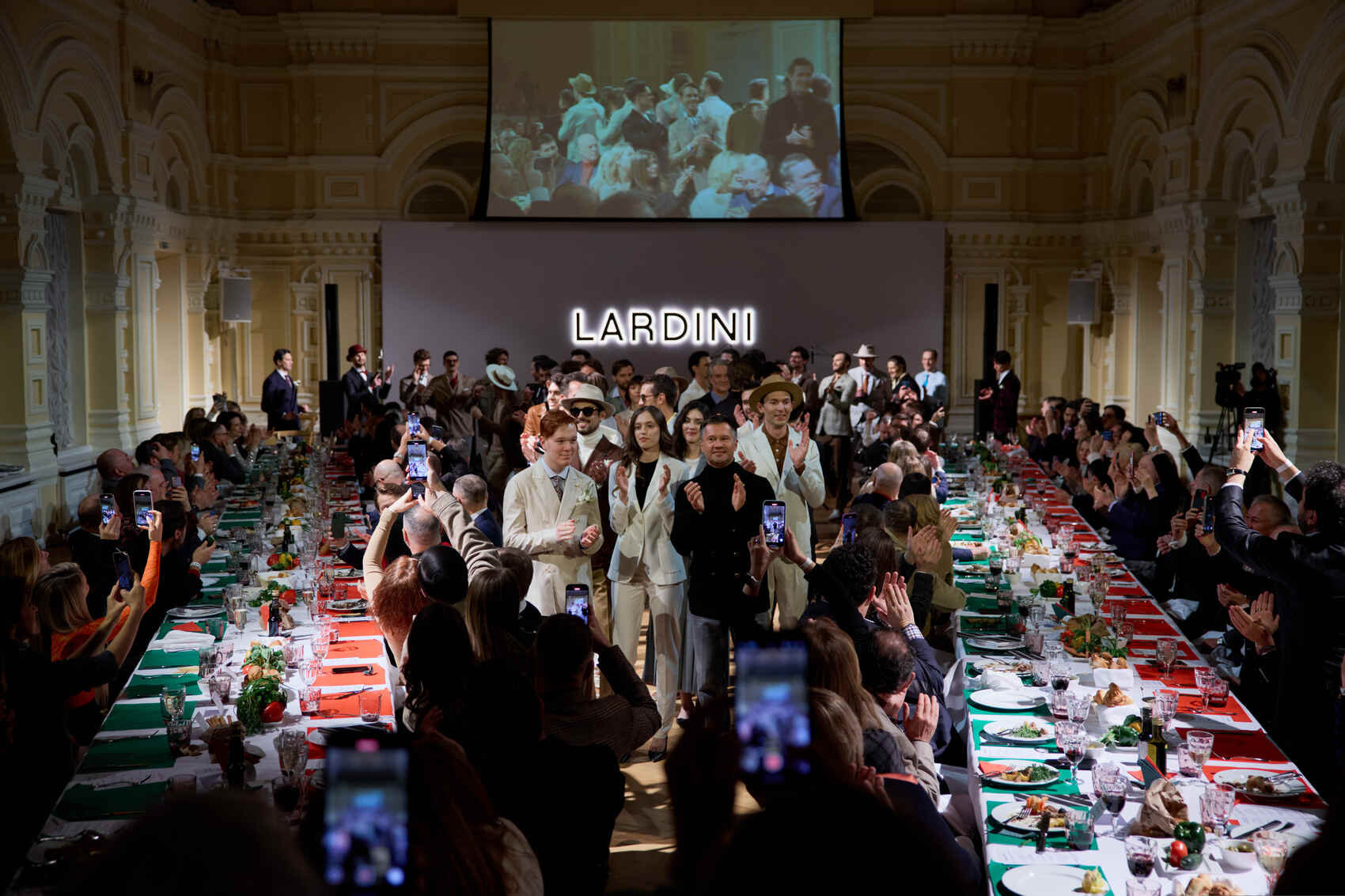 Торжественное открытие Lardini в ГУМе